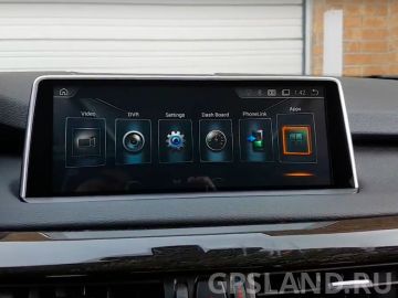 Установка Android-монитора Radiola TC-8235 для BMW X5 F15 (2014-2017)