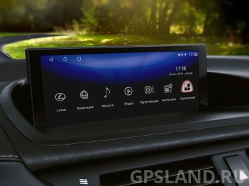 Установка навигационного блока CarSys NaviBox 10 LXR на Android 10 для Lexus RX/LX/GS 2015+