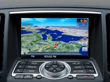 Головные устройства Nissan с навигацией