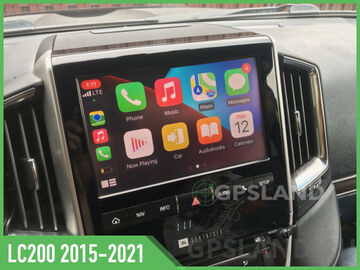 Установка навигационного блока Navitouch NT3355 с CarPlay для Toyota Land Cruiser 200 / Lexus GX / LX