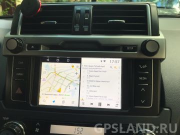 Установка навигационного блока CarSys Touch Go на Android 8.1 для Toyota Touch 2 2014-2020