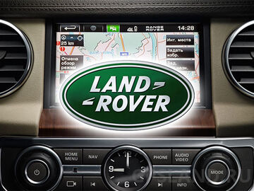 Обновление карт Land Rover / Jaguar