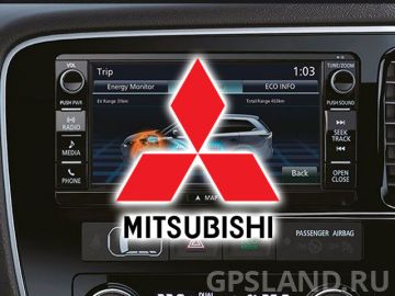 Обновление карт навигации Mitsubishi