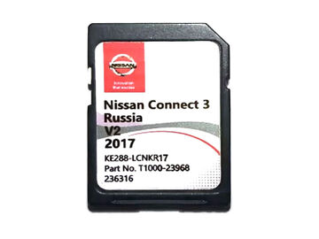 Карта навигации SD Nissan Connect 3 (LCN2) KE288-LCNKR17 Россия Украина 2018