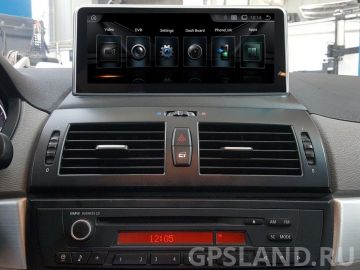 Установка Android-монитора Radiola TC-8283 для BMW X3 E83 (2004-2010)