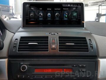 Установка Android-монитора Radiola TC-8283 для BMW X3 E83 (2004-2010)