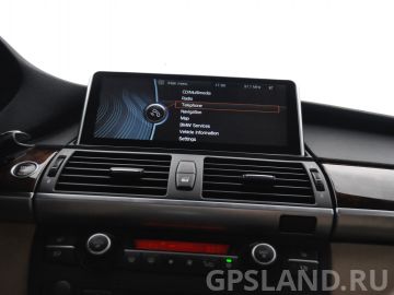 Установка Android-монитора Radiola TC-8215 для BMW X5/X6 E70/E71 2007-2014