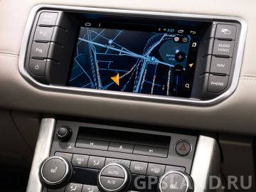Установка навигационного блока на Android для Land Rover / Jaguar 2012-2015