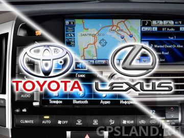 Обновление навигации Toyota / Lexus