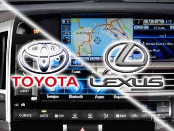 Обновление карт Toyota/Lexus - 2017-2018 v.2