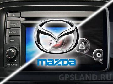 Обновление навигации Mazda